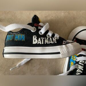 Converse Batman Chuck All Star Batman & Robin 80th Anniversary toddler size 4